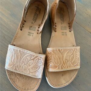 Tan Leather Sandals